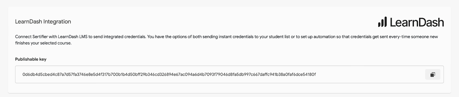 LearnDash Integration API