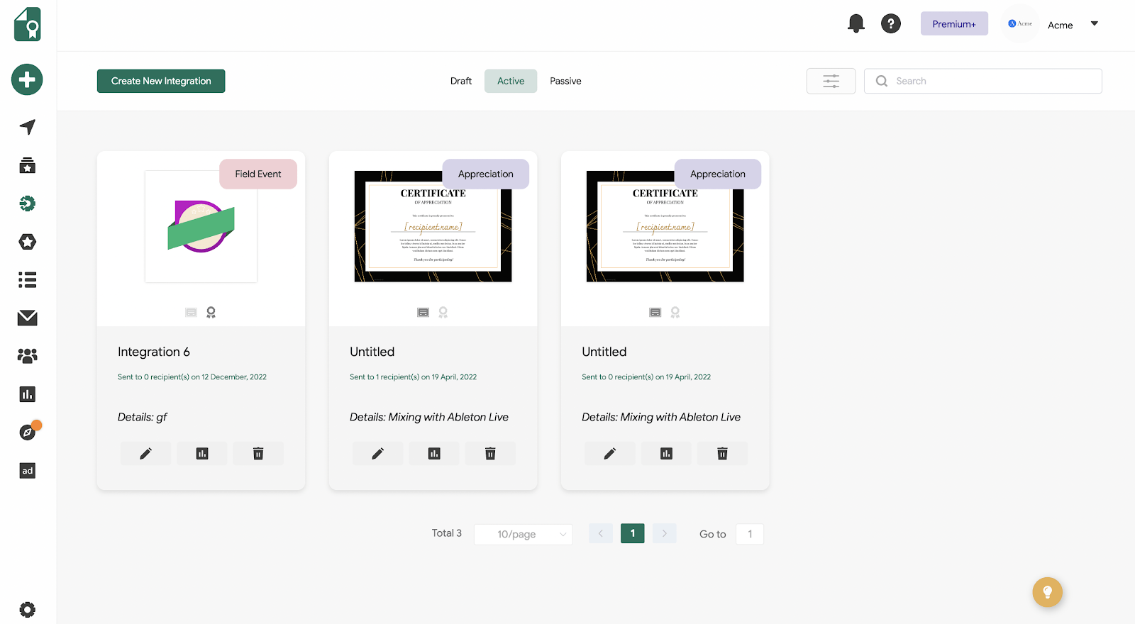 LearnDash Integration Credential Design