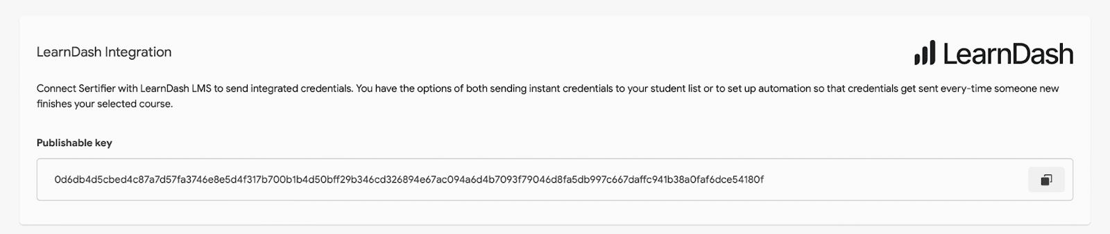 LearnDash Integration API