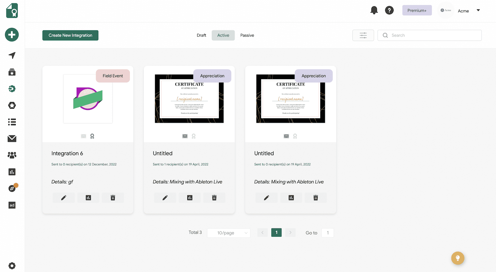 LearnDash Integration Credential Design