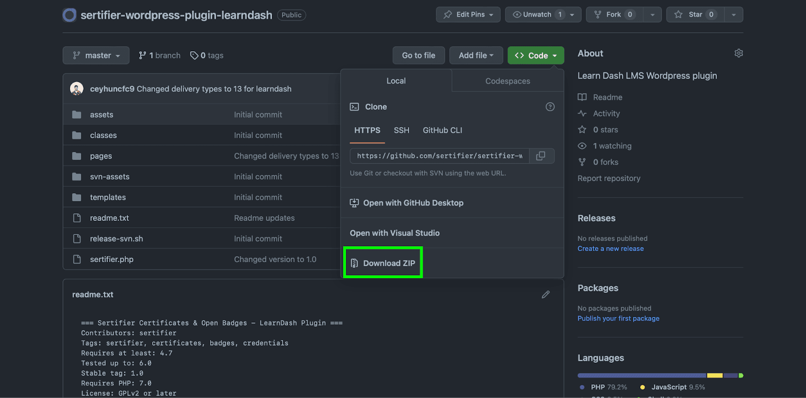 Learndash Plugin