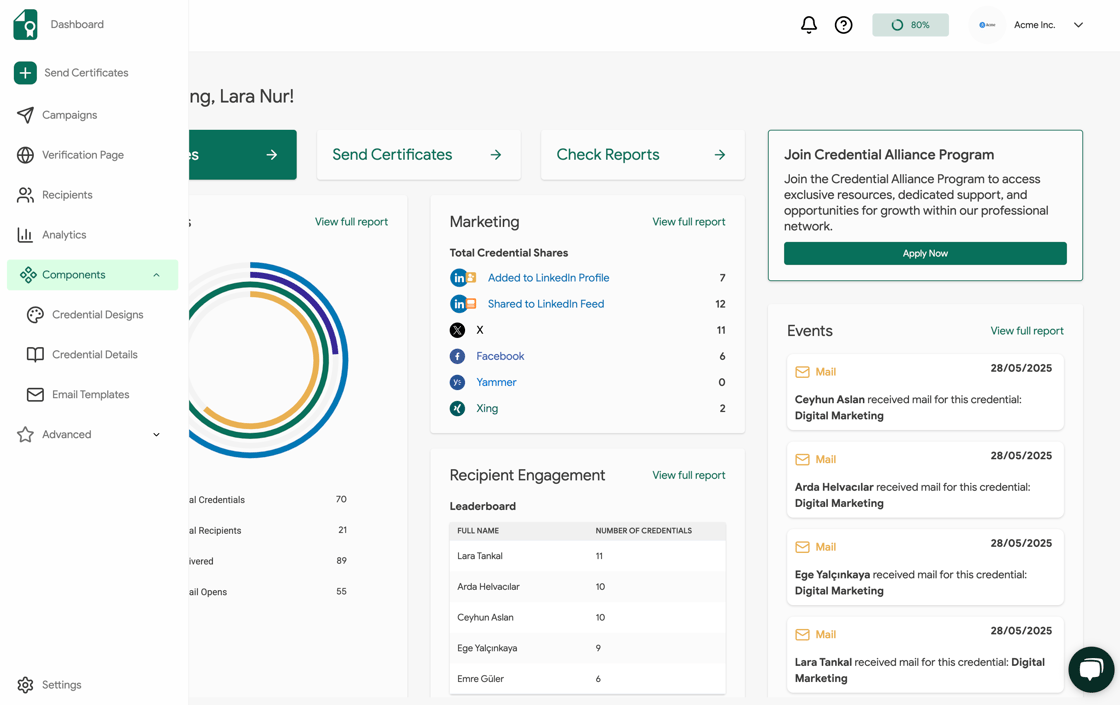 Fresh New Look for the Sertifier App
