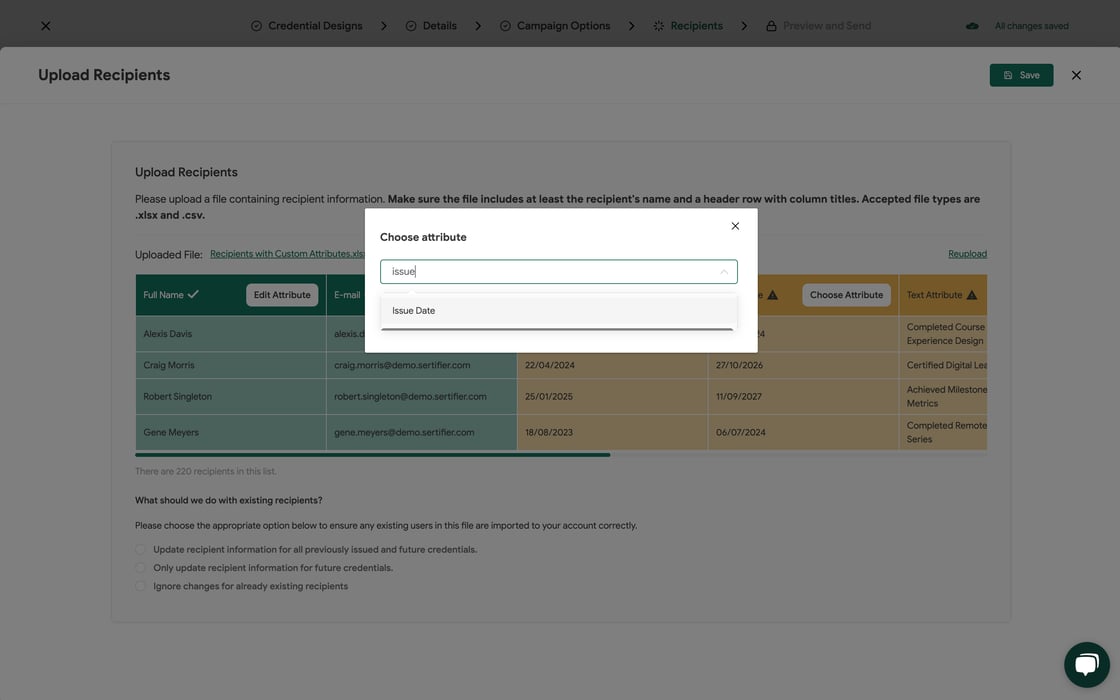 Find Attributes Faster with Search