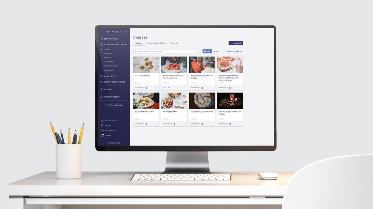 Introduction to thinkific online courses