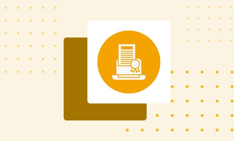 Online Credentials on the Rise 1 Blog Image Templates Template 4