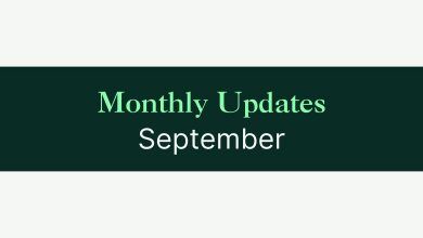 Monthly Updates September Blog Featured Image