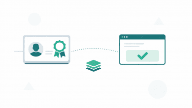 Certificate of Training: Standards, Wording, and a Governance Playbook for Credible Issuance 7 Digital training certificate connected to a verification panel and checkmark