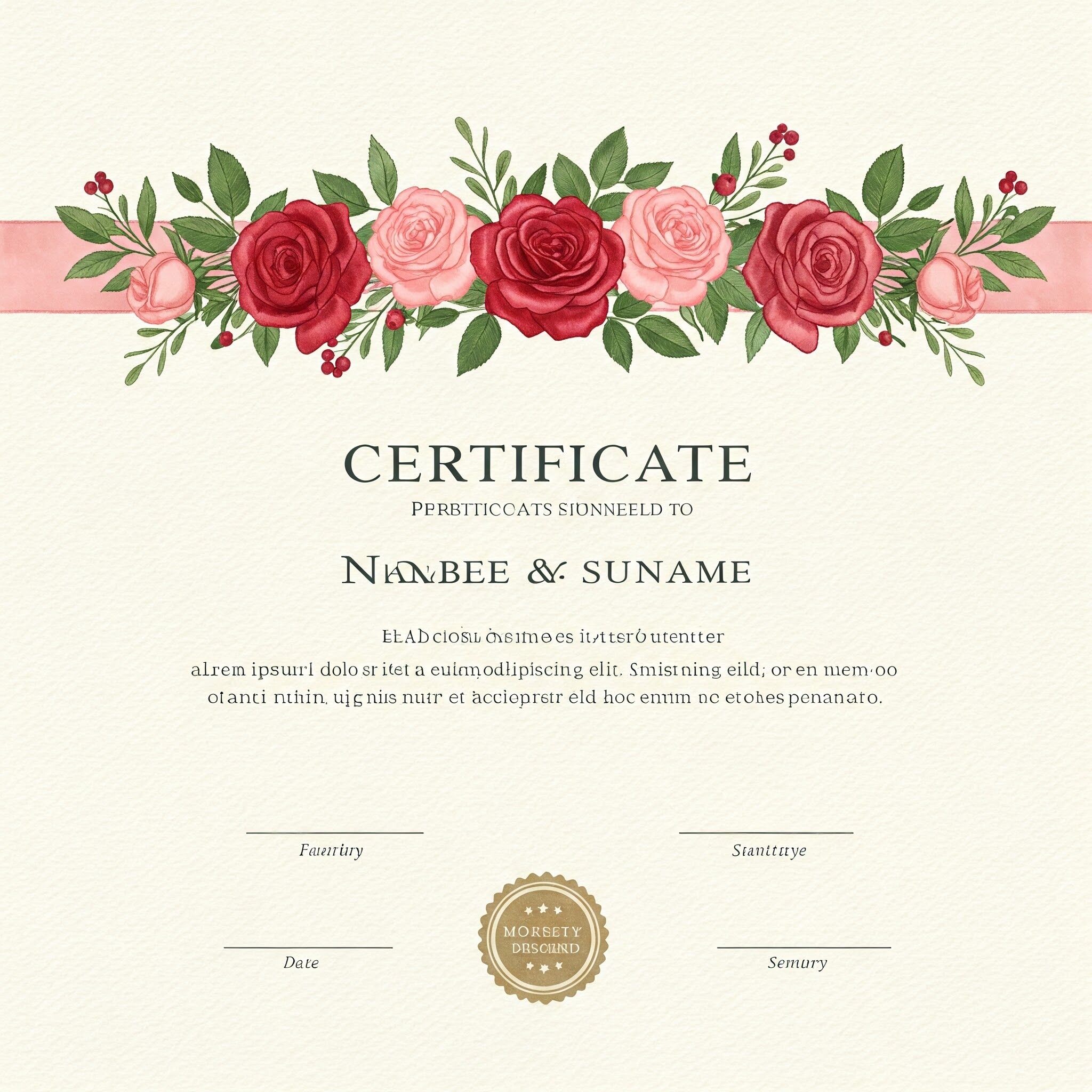 10 Creative Ribbon Design Ideas For Certificates | Sertifier
