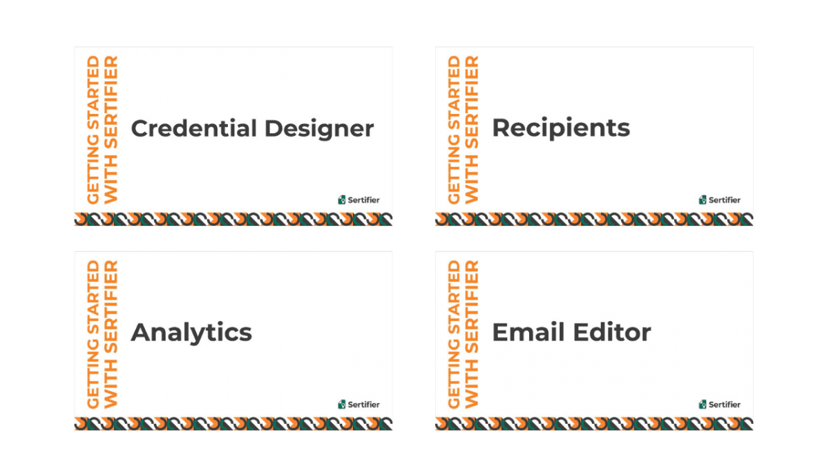 getting started with sertifier