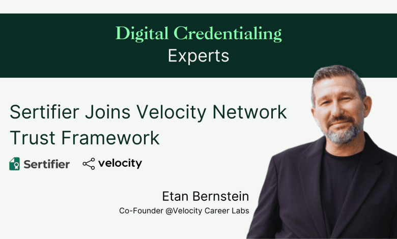 Sertifier Joins Velocity Network Trust Framework