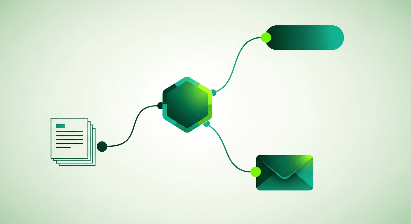 A digital badge connected to LinkedIn, email signature, and resume