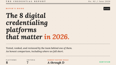 Best digital credentialing platforms for 2026: an honest buyer's guide 6 Editorial buyer guide cover: the 8 digital credentialing platforms that matter in 2026, tested and reviewed against 7 criteria on an A-through-D rating scale, by the team behind one of them