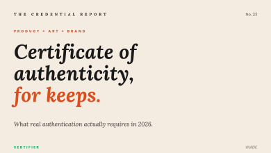 Certificate of authenticity template: 8 elements and the fraud problem 8 Editorial cover: certificate of authenticity for keeps. What real authentication actually requires in 2026. The Credential Report No. 23