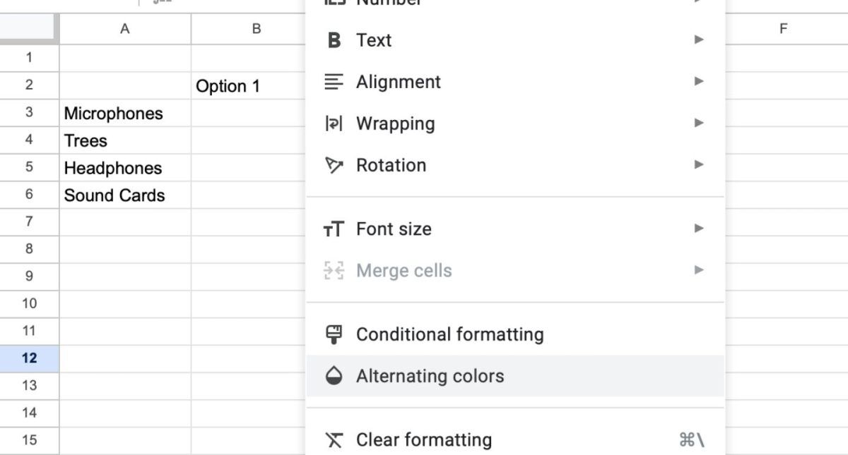 How to Highlight Every Other Row in Google Sheets? 3 2