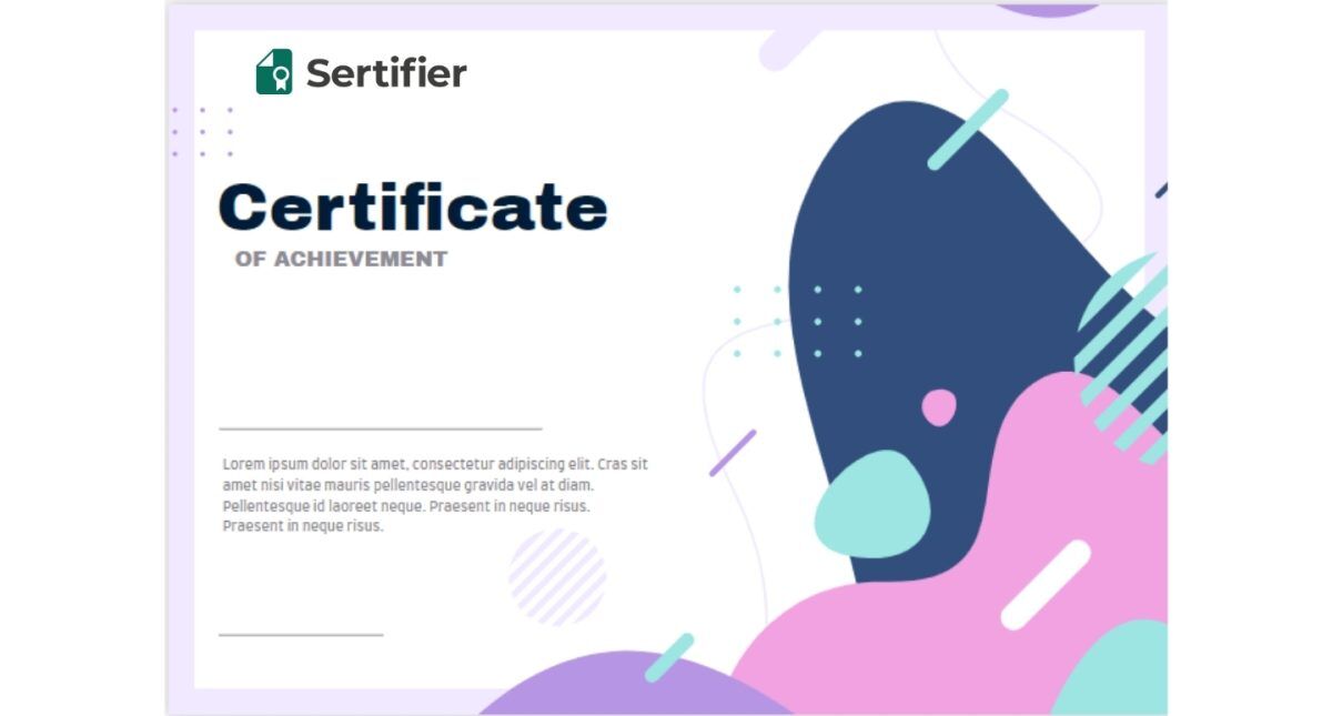 Celebrating Success: Certificates for Student Praise 7 Sertifier digital certificates for students