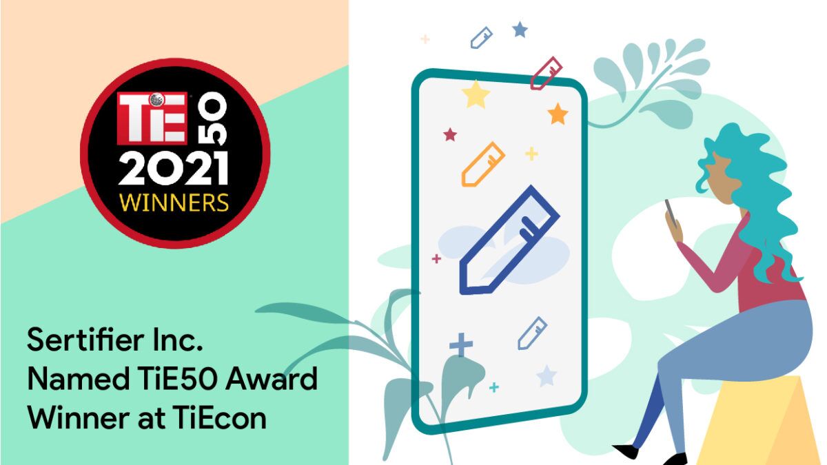 Sertifier Inc. Named TiE50 Award Winner at TiEcon 2 MicrosoftTeams image 10