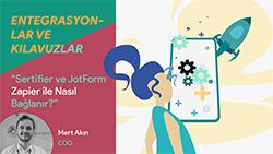 Using Jotform and Sertifier via Zapier