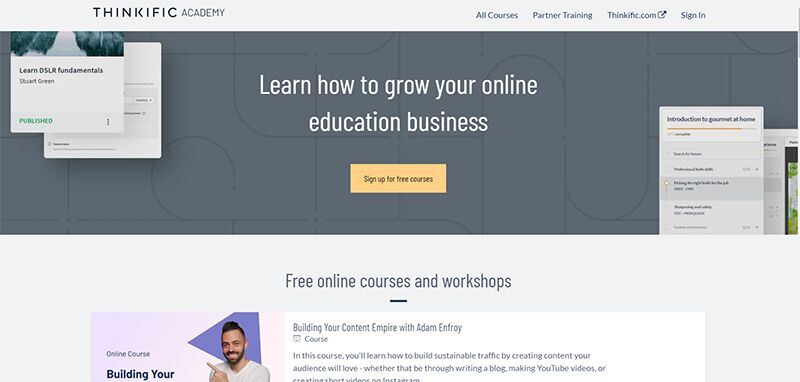 Thinkific Academy: Take Advantage of its Resources 2 Overview of the Thinkific Academy