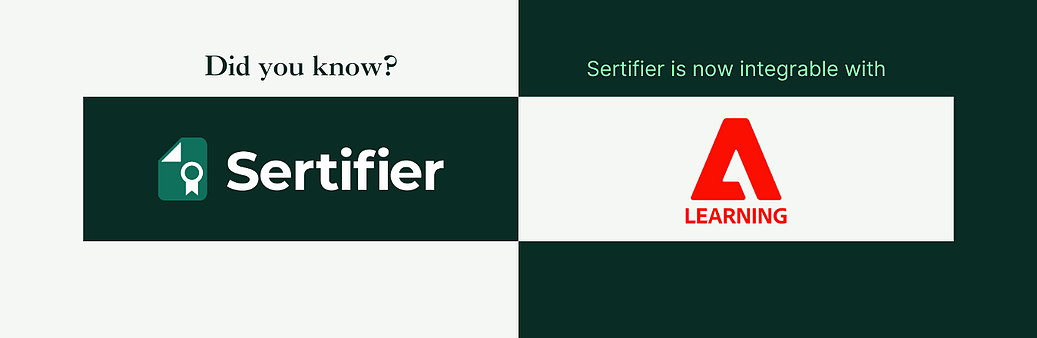 Monthly Updates | July 2023 3 Sertifiser integrable with Adobe learning
