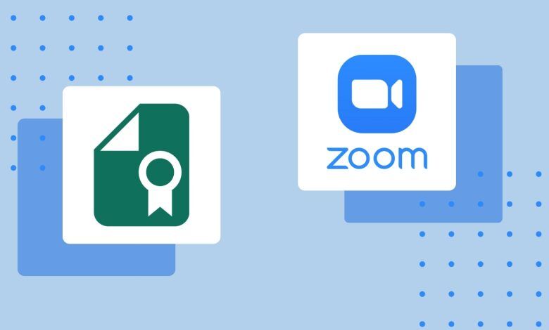 Sertifier Zoom Integration