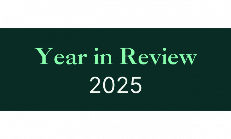 Year In Review 2025 Blog Cover