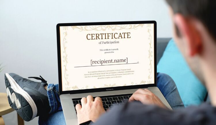 Interactive Certificates Engaging Learners