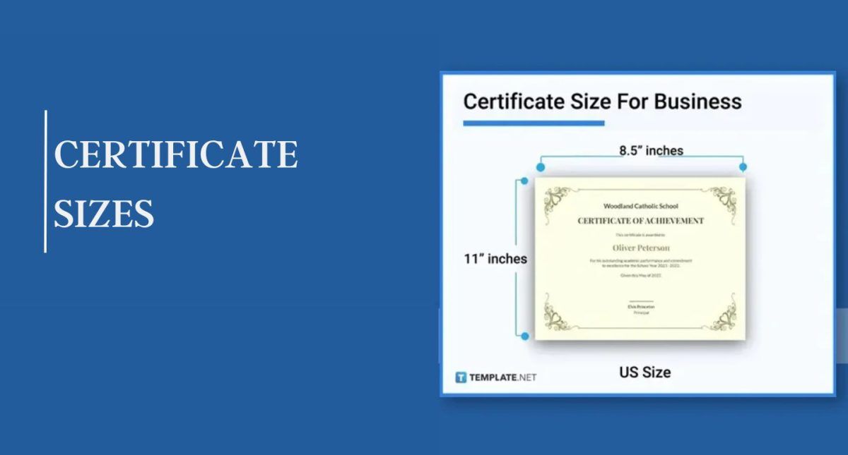 Standard certificate size: A4, Letter, and Legal dimensions 2 How to Decide the Size of Online Certificates