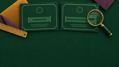 Two certificate layouts inspected for text fit
