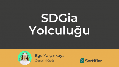 Sertifier SDGia Yolculuğu