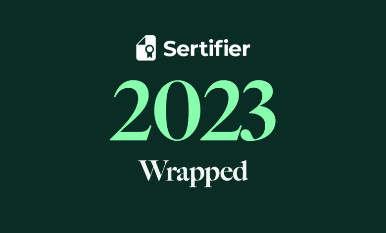 Sertifier Wrapped 2023
