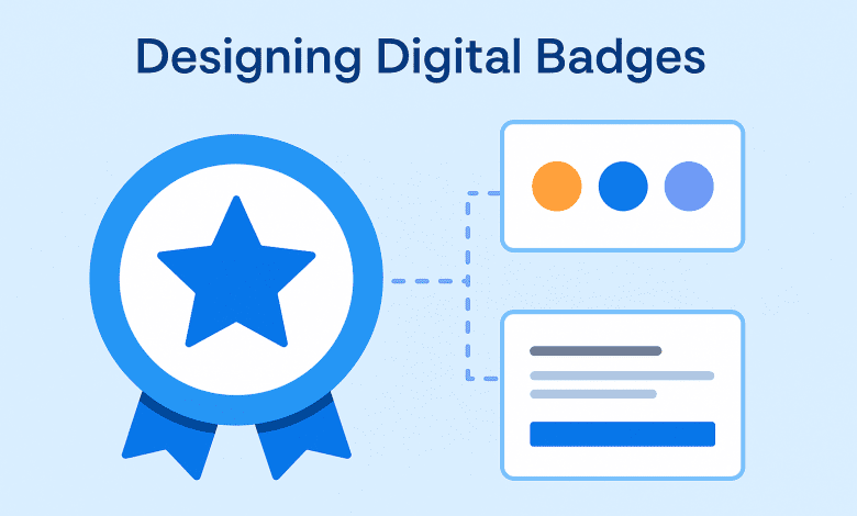 designing badges workflow and guide