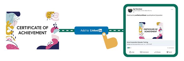 Showcasing your certifications