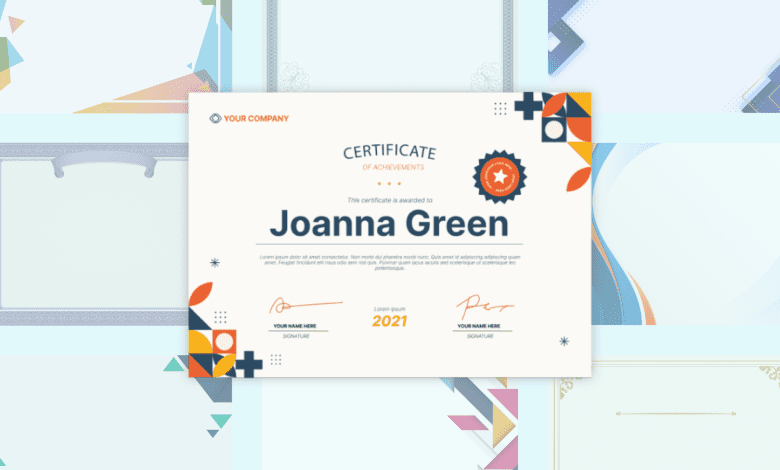 8 Steps To Effective Certificate Design