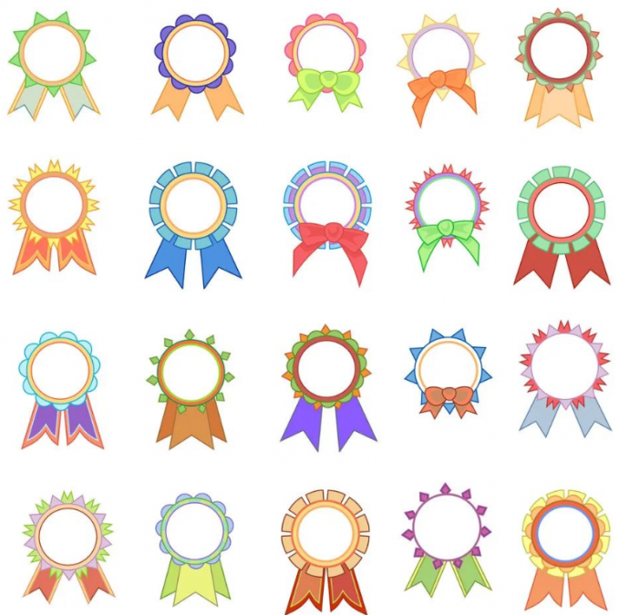 10 Creative Ribbon Design Ideas for Certificates 2 Ribbon Design 2