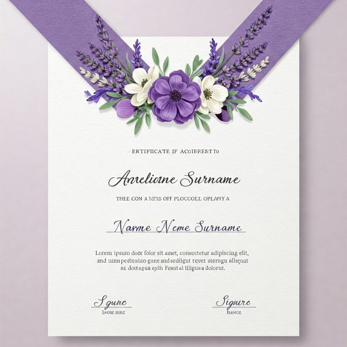 10 Creative Ribbon Design Ideas for Certificates 10 c 1