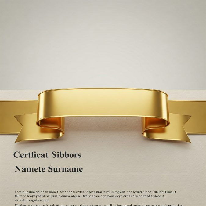 10 Creative Ribbon Design Ideas for Certificates 12 d 3