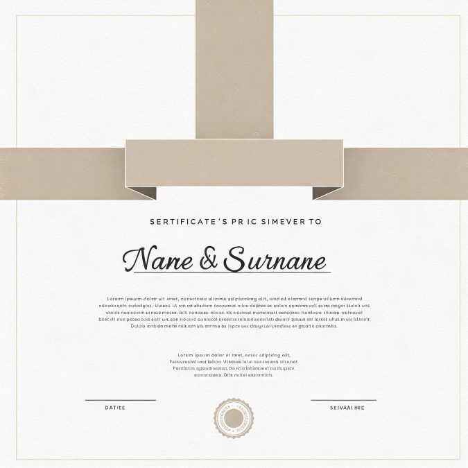 10 Creative Ribbon Design Ideas for Certificates 18 f 3