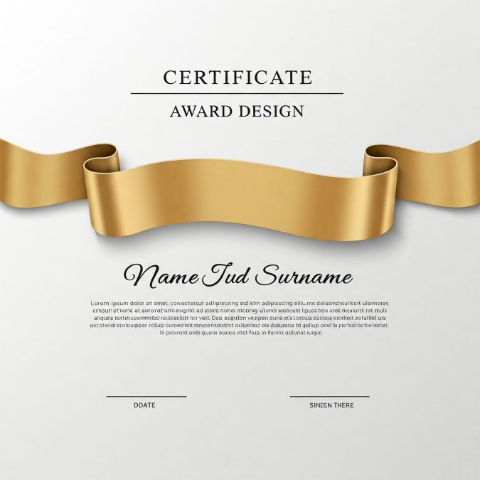 10 Creative Ribbon Design Ideas for Certificates 28 i 1