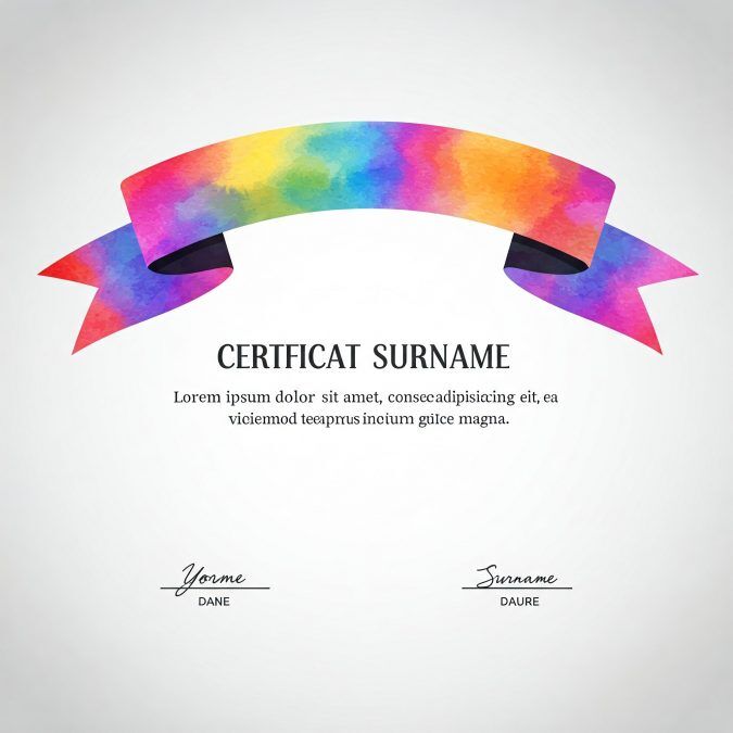 10 Creative Ribbon Design Ideas for Certificates 30 j 3