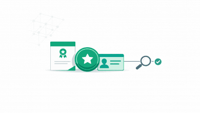 Credentials in 2026: A Practical Field Guide to Digital Credentials, Trust, and Verification 5 Digital certificate and badge icons connected to a verification check symbol